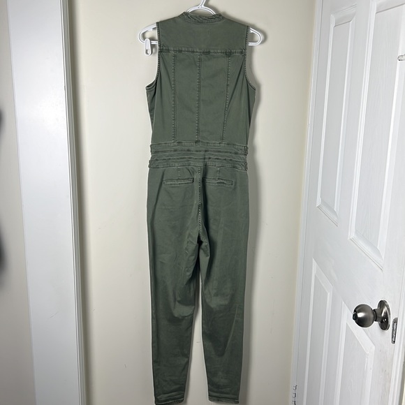 Bebe Olive Green Jumpsuit Size 29 - Picture 10 of 16